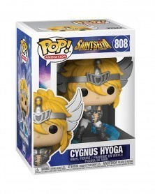 Funko POP Anime - Saint Seiya - Cygnus Yoga, caixa