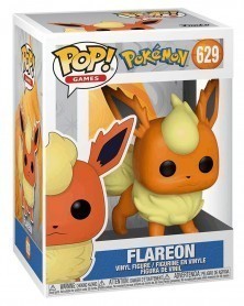 Funko POP Games - Pokémon - Flareon, caixa