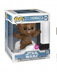 Funko POP Star Wars - Battle at Echo Base: Chewbacca (flocked), caixa