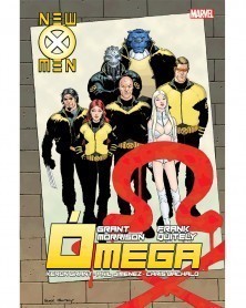 New X-Men Vol.3: Ómega, de Grant Morrison (Ed.Portuguesa, capa dura), capa
