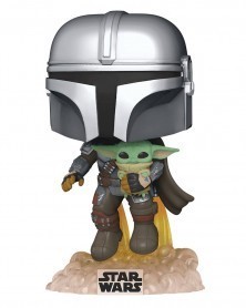 Funko POP Star Wars - The Mandalorian in Jetpack with The Child