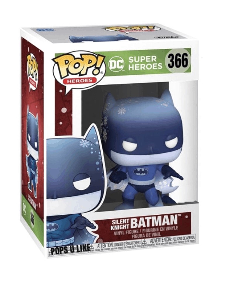 Funko POP DC Super Heroes - Silent Knight Batman, caixa