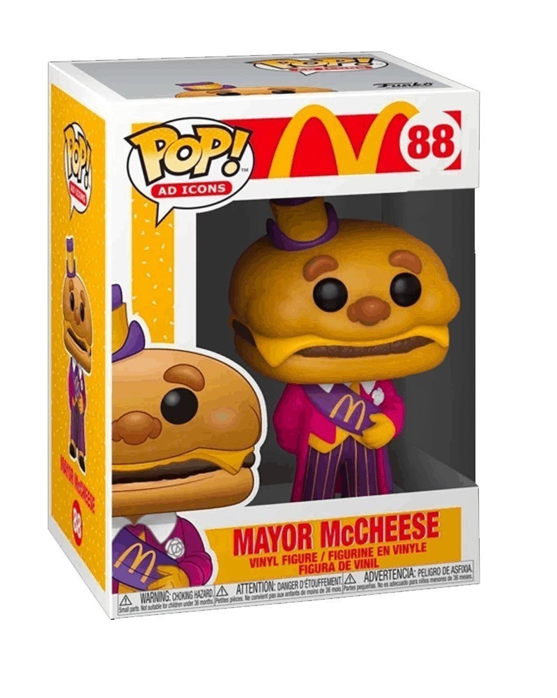 Funko POP Ad Icons - McDonald's - Mayor McCheese, caixa