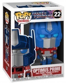 Funko POP Retro Toys - Transformers - Optimus Prime, caixa