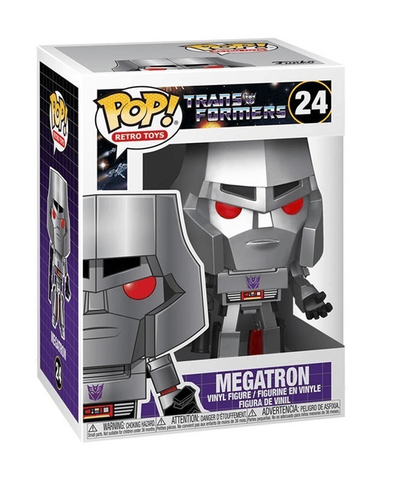 Funko POP Retro Toys - Transformers - Megatron, caixa