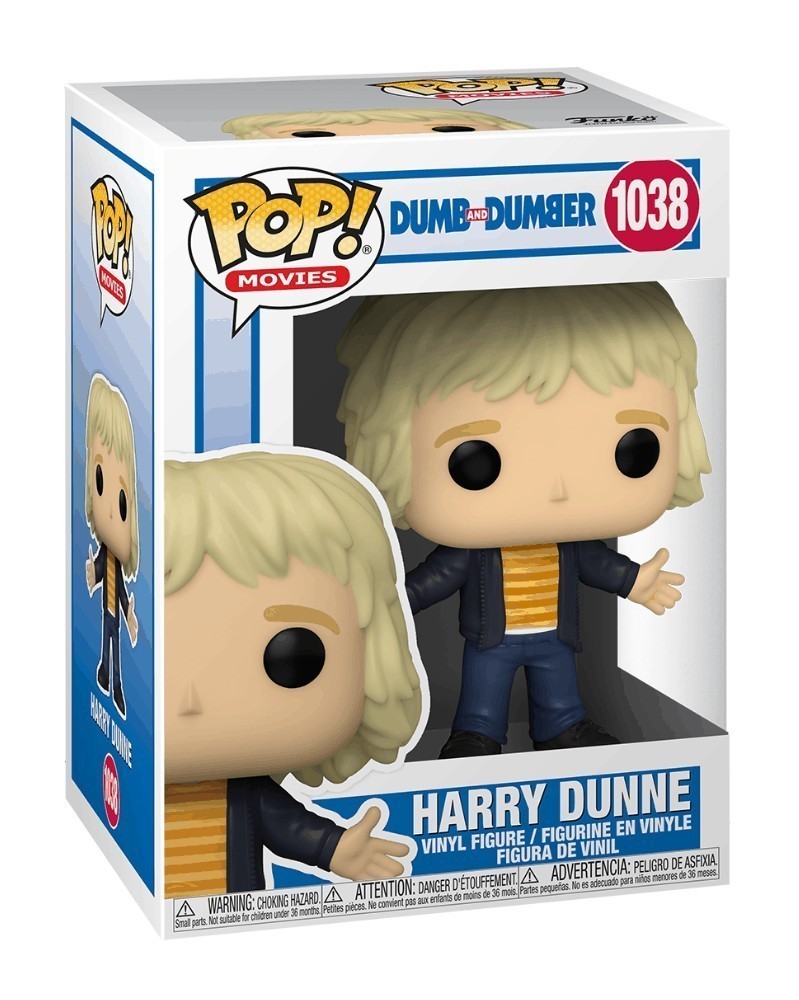 Funko POP Movies - Dumb & Dumber - Harry Dunne, caixa Funko POP Movies - Dumb & Dumber - Harry Dunne, caixa