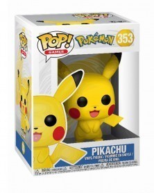 Funko POP Games - Pokémon - Pikachu (353), caixa