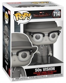 Funko POP Marvel Studios - WandaVision - 50s Vision, caixa