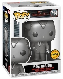 Funko POP Marvel Studios - WandaVision - 50s Vision (CHASE), caixa