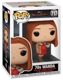 Funko POP Marvel Studios - WandaVision - 70s Wanda, caixa