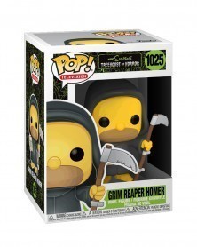Funko POP TV - The Simpsons Treehouse of Horror - Grim Reaper Homer, caixa