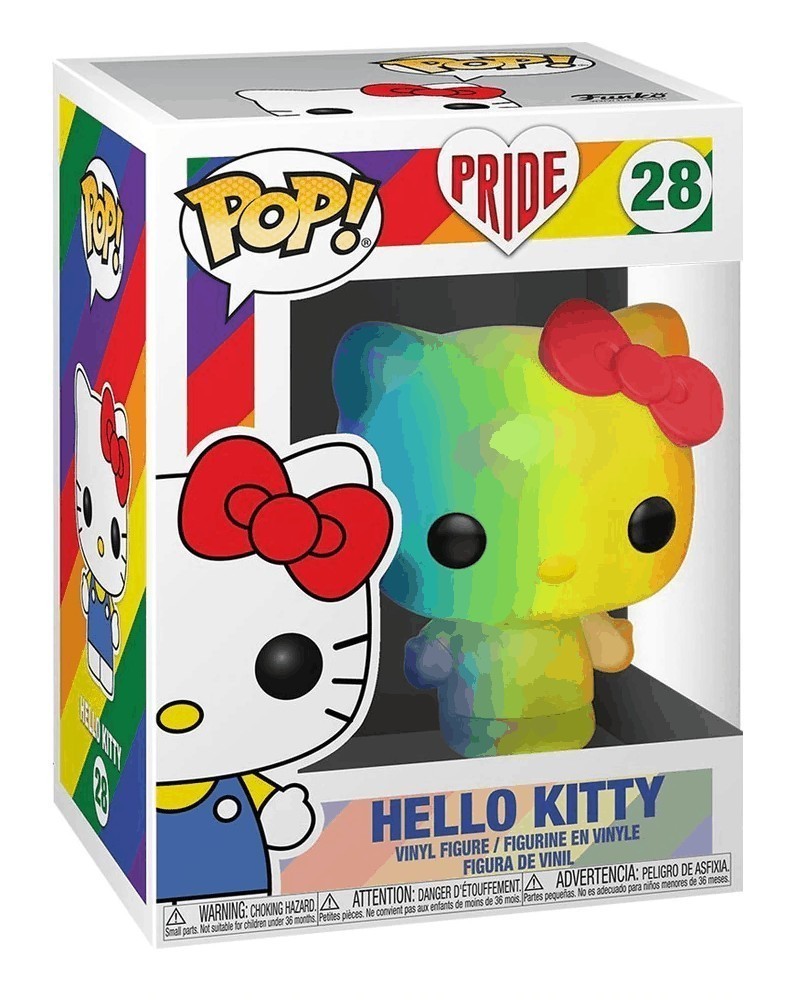 Funko POP Pride - Hello Kitty (Rainbow), caixa