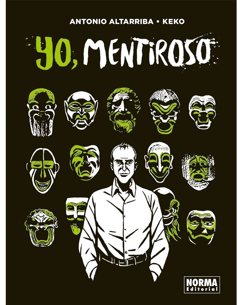 Yo Mentiroso, de Altarriba & Keko (Ed. em Castelhano), capa