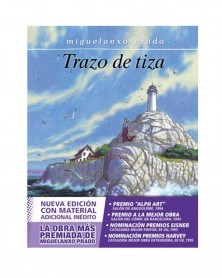 Trazo de Tiza, de Miquelanxo Prado (Nova Ed. em Castelhano) capa