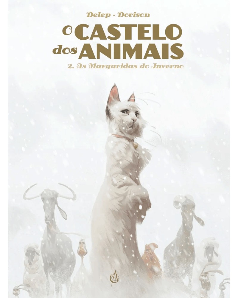 O Castelo dos Animais vol.2: As Margaridas do Inverno (Dorison & Delep) capa