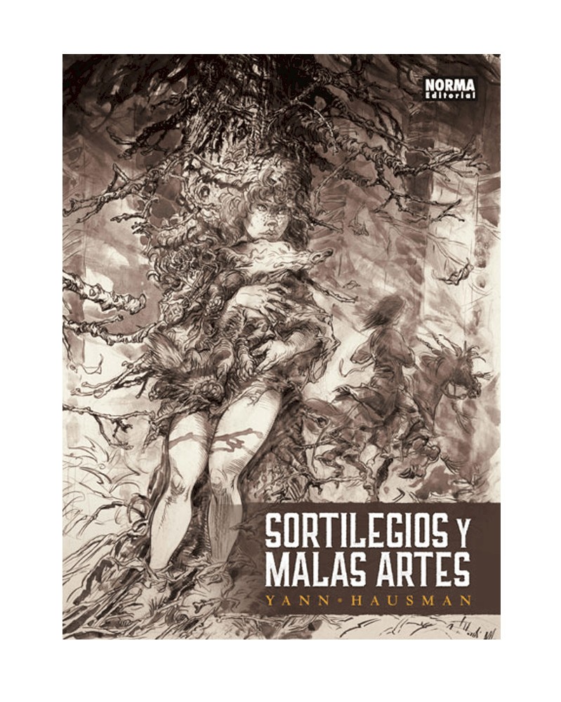 Sortilegios y Malas Artes, de Yann & Hausman  (Ed. em Castelhano)  capa