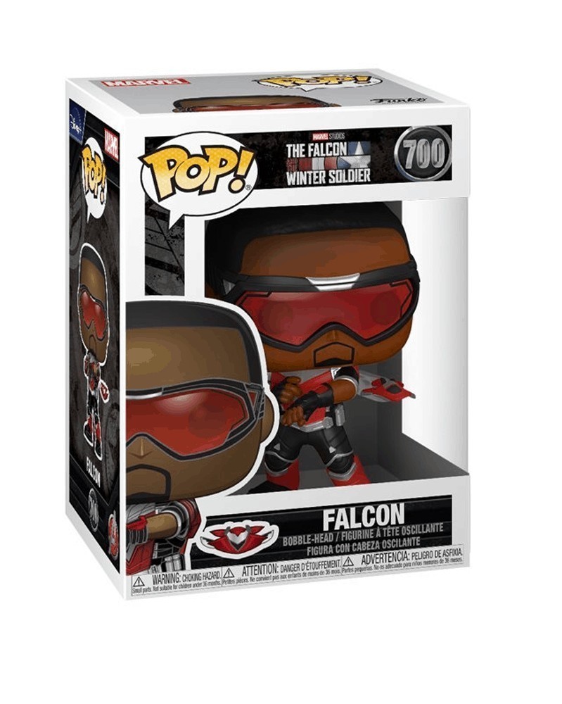 Funko POP Marvel - The Falcon & The Winter Soldier - Falcon, caixa