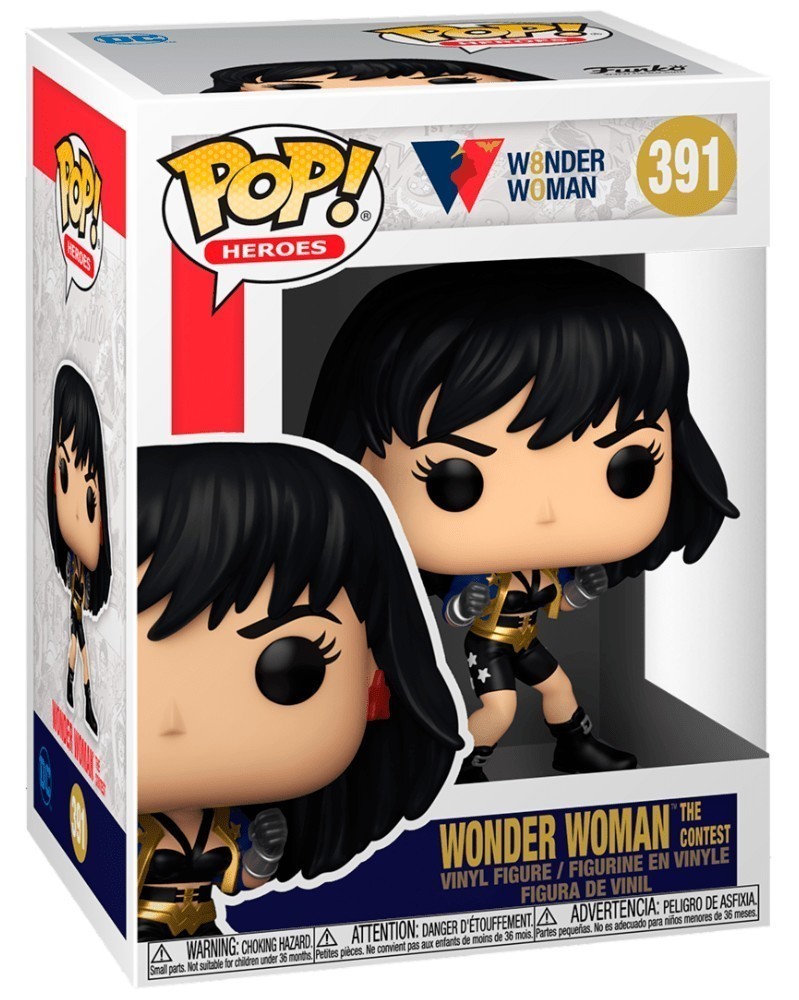 PREORDER! Funko POP WW 80th Anniversary - Wonder Woman (The Contest) caixa