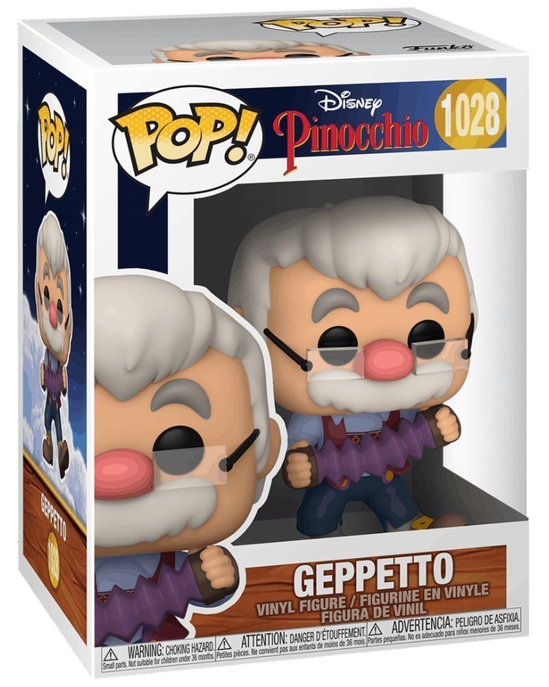 PREORDER! Funko POP Disney - Pinocchio - Geppetto caixa