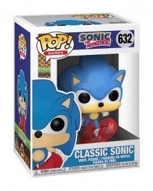 Funko POP Games - Sonic The Hedgehog - Classic Sonic (632) caixa