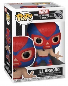 Funko POP Marvel - Lucha Libre - Spider-Man El Aracno, caixa