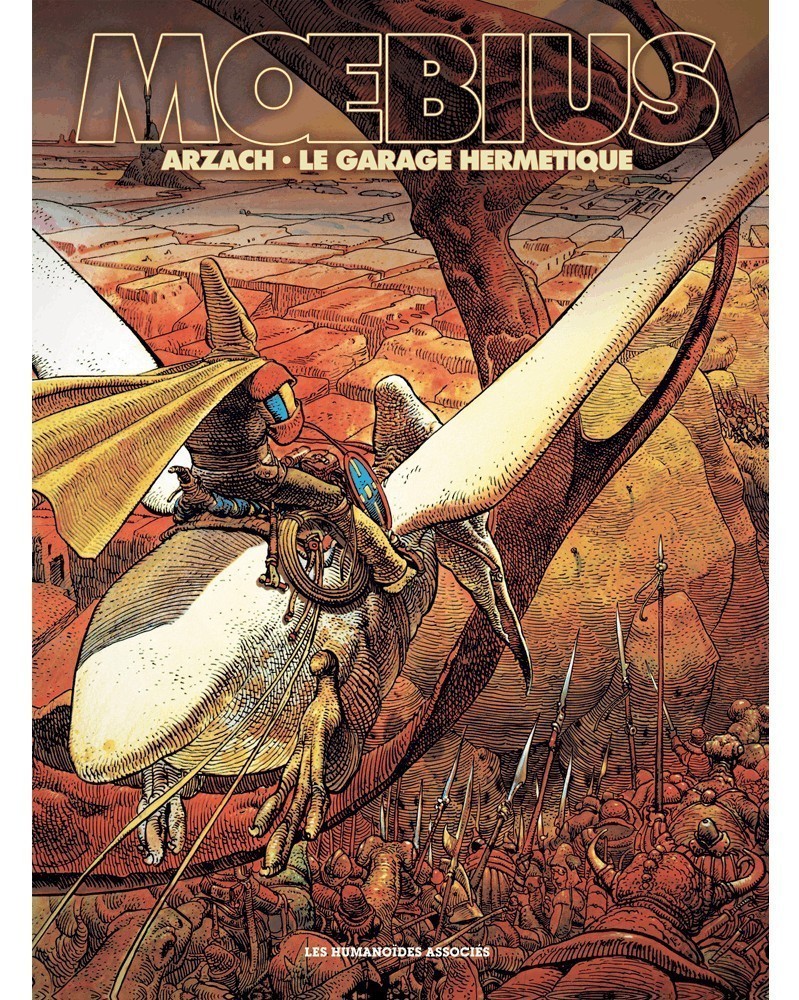 Moebius: Arzach + Le Garage Hermetique (Ed. Francesa) capa