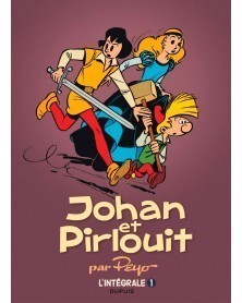 Johan et Pirlouit, de Peyo - L'Intégrale Tome 1 (Ed. Francesa)