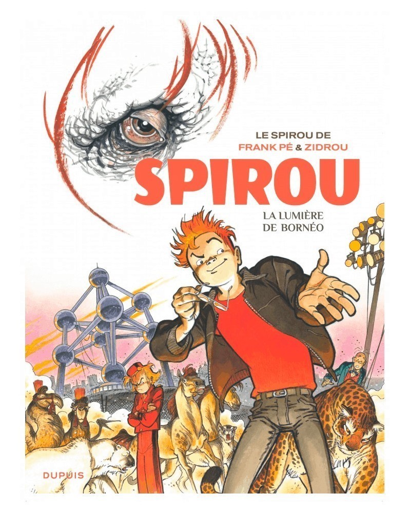 Spirou de Frank Pé & Zidrou - La Lumière de Bornéo (Ed. Francesa)