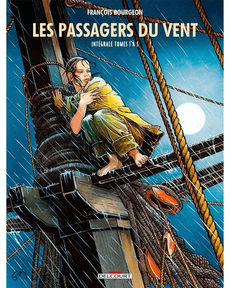 Les Passagers du Vent, de Bourgeon - Intégrale T.1 a 5 (Ed. Francesa)