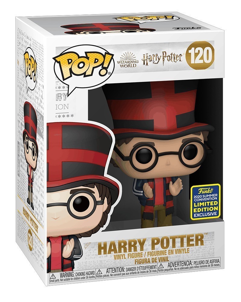 Funko POP Harry Potter - Harry Potter Quidditch World Cup (120) caixa
