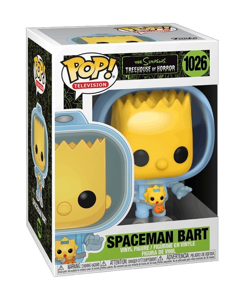 Funko POP TV - The Simpsons Treehouse of Horror - Spaceman Bart with Chestburster Maggie