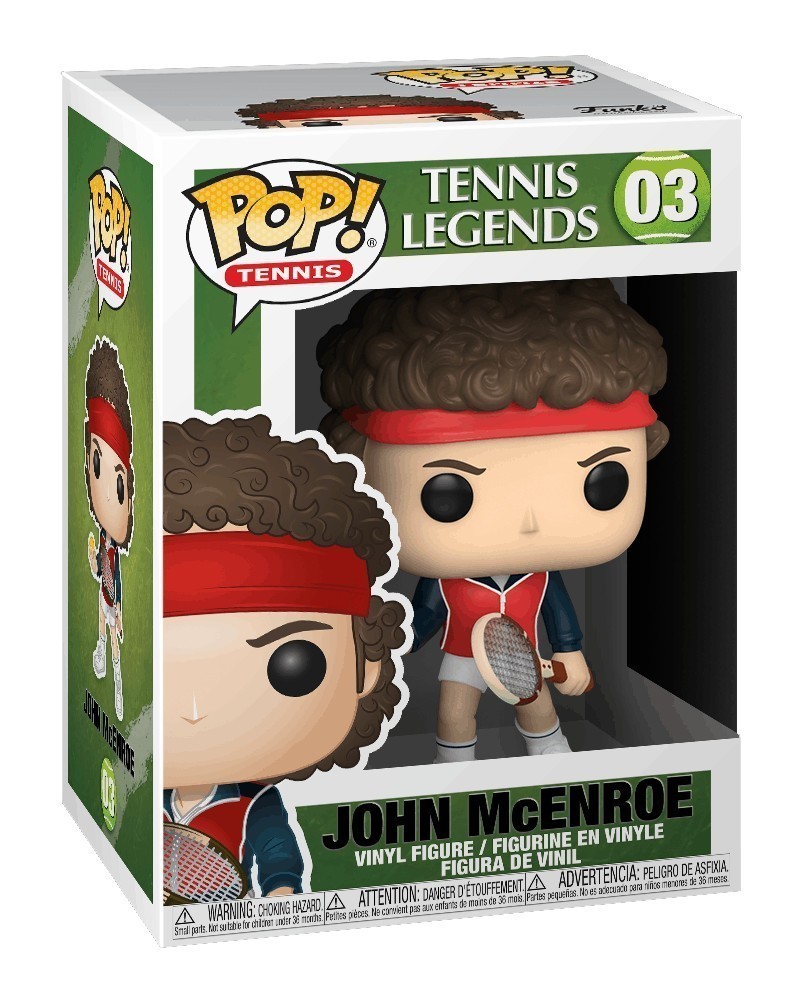 Funko POP Sports - Tennis Legends - John McEnroe caixa