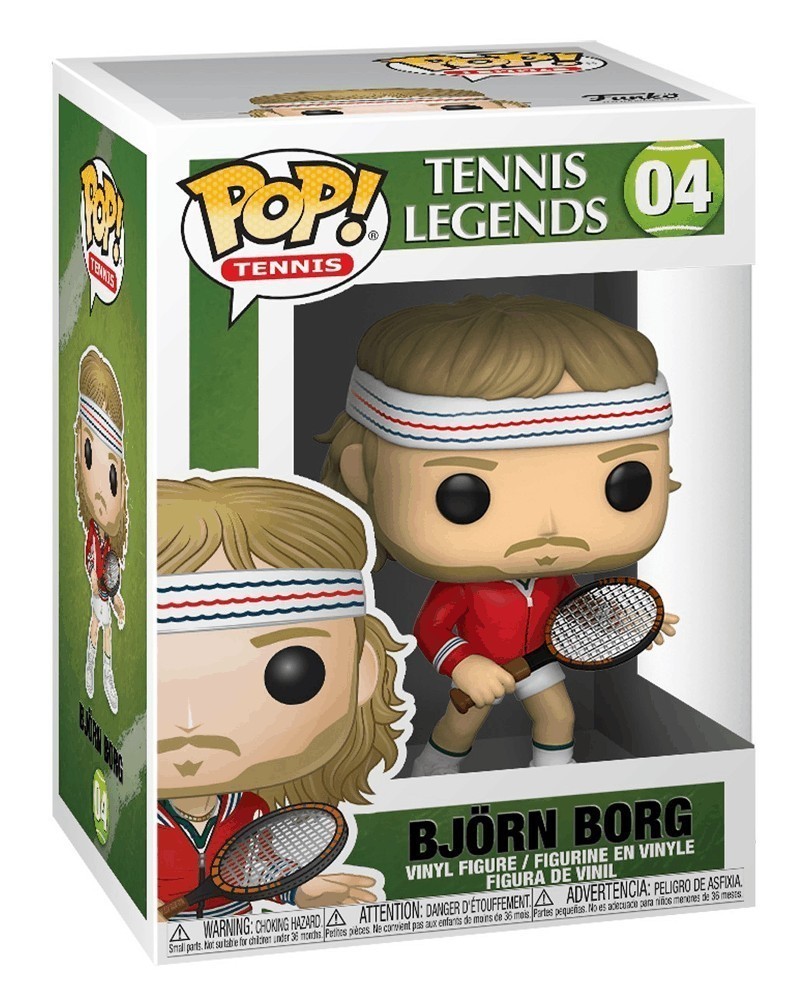 Funko POP Sports - Tennis Legends - Björn Borg caixa
