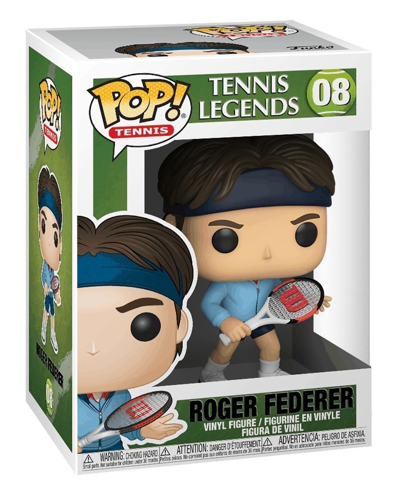 Funko POP Sports - Tennis Legends - Roger Federer caixa
