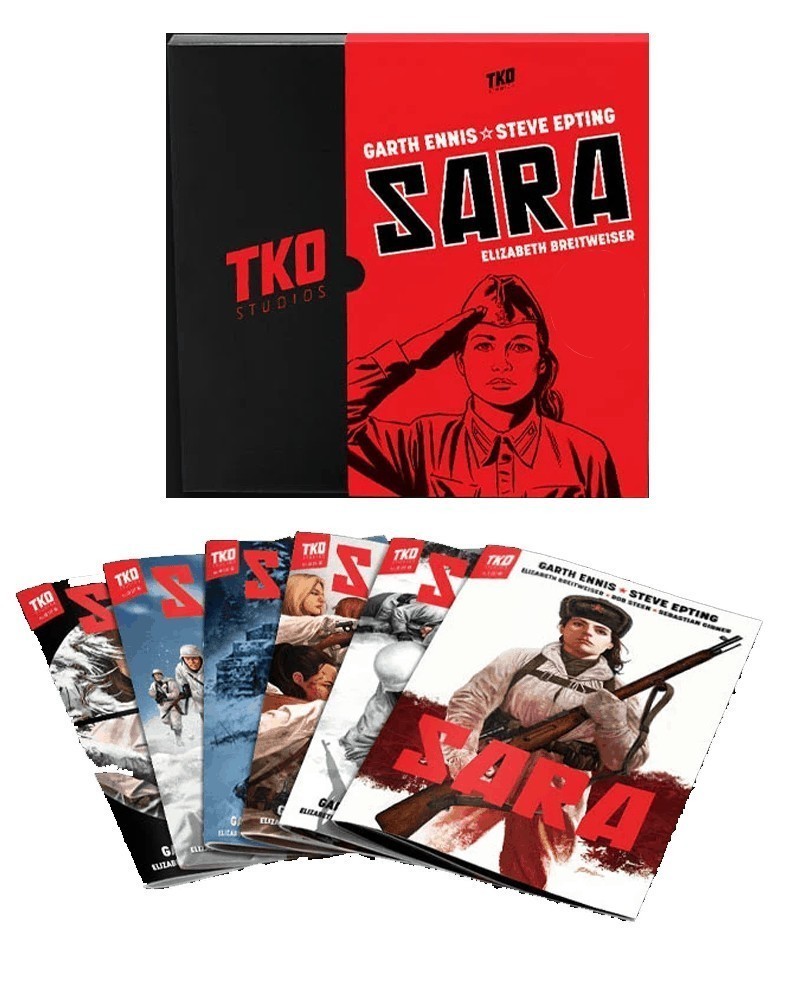 Sara: 6-Issue Box Set, de Garth Ennis e Steve Epting (TKO)