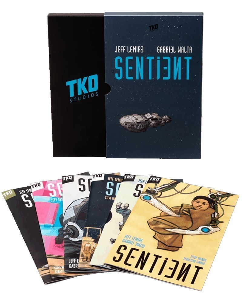 Sentient: 6-Issue Box Set, de Jeff Lemire e Gabriel Walta (TKO)