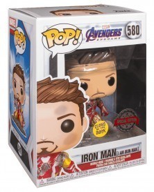Funko POP Avengers: Endgame - I Am Iron Man (GITD) caixa