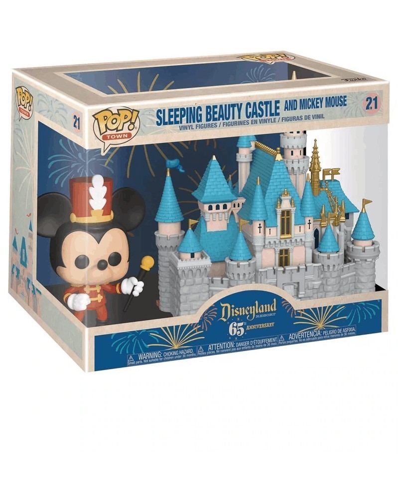 copy of POP Disneyland 65th Anniversary - Sleeping Beauty Castle & Mickey Mouse caixa