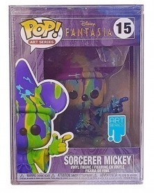 Funko POP Art Series - Disney Fantasia - Sorcerer Mickey caixa