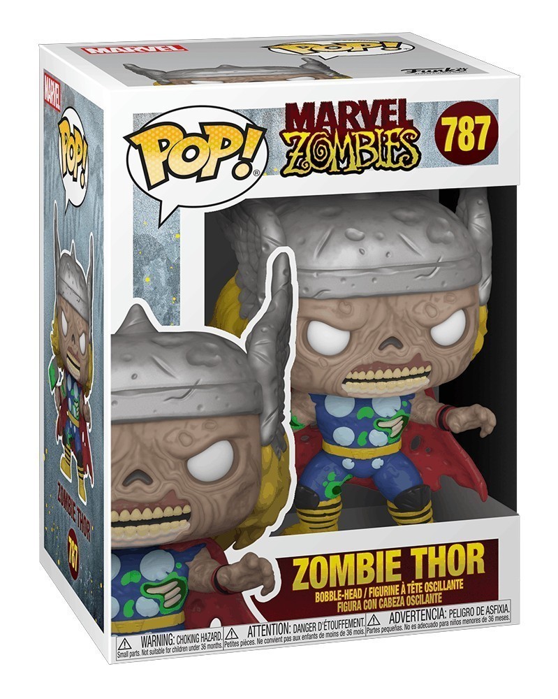 Funko POP Marvel - Marvel Zombies - Zombie Thor caixa