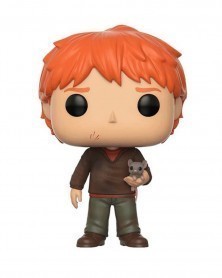 Funko POP Harry Potter - Ron Weasley (with Scabbers)
