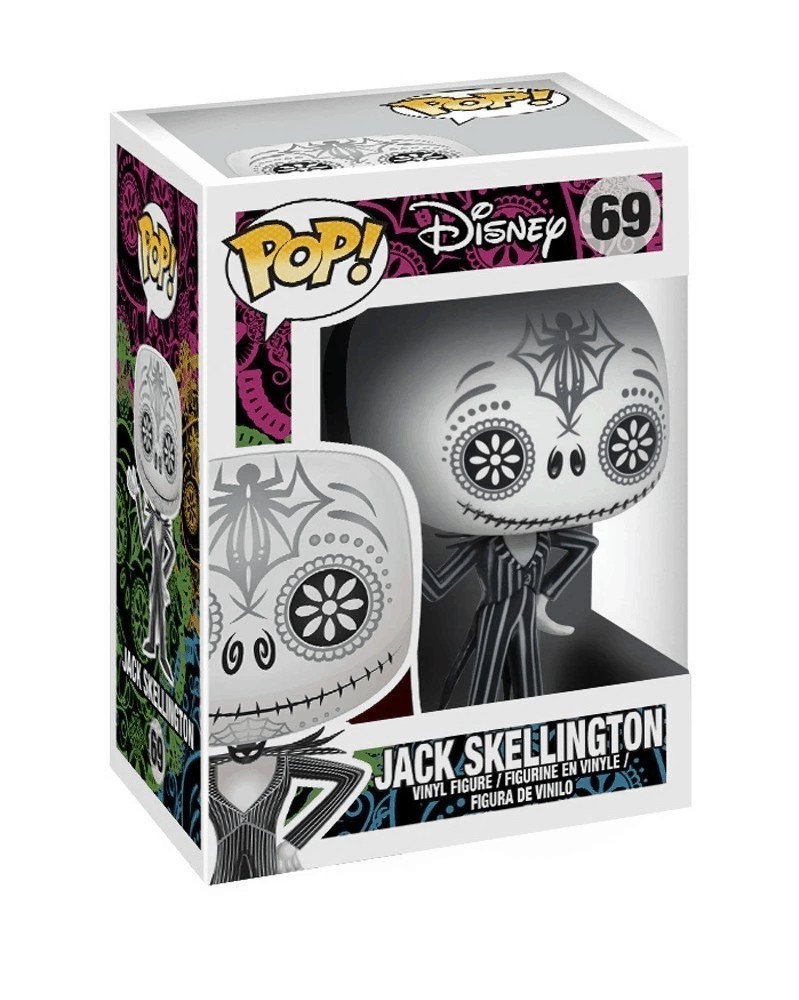 Funko POP Disney - Nightmare Before Christmas - Jack Skellington (Day oF The Dead) caixa