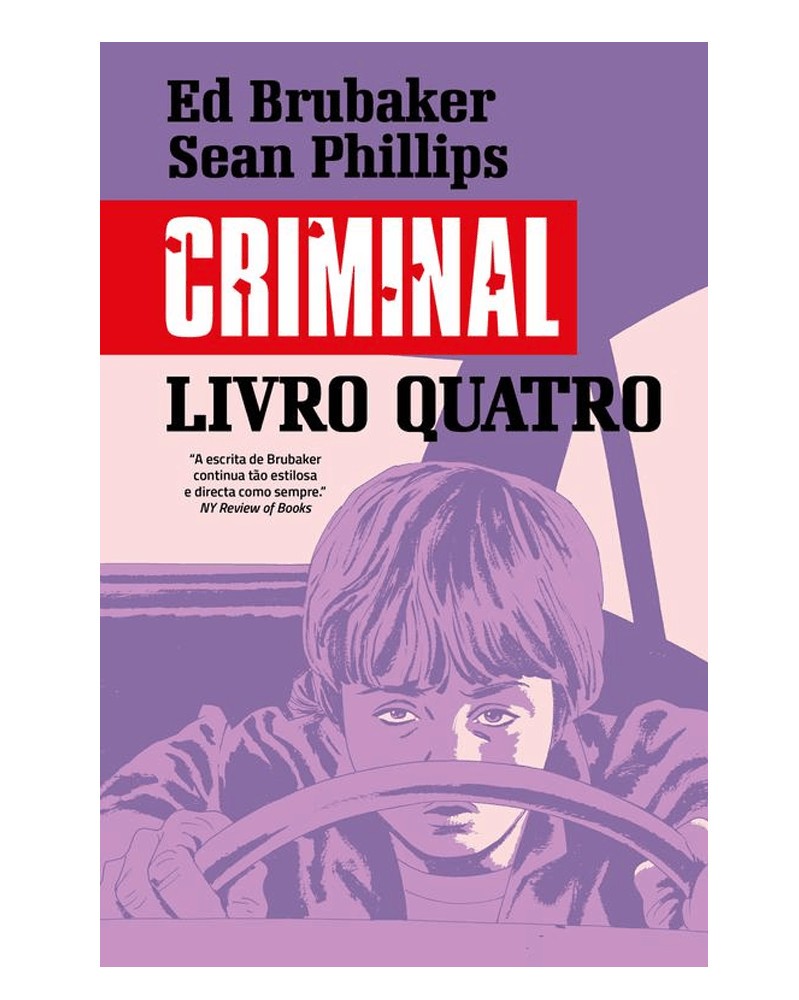 Criminal, Livro Quatro (Ed.Portuguesa, capa dura) capa