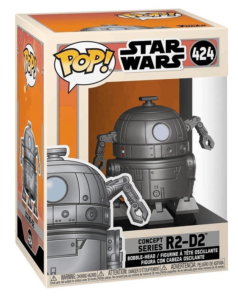 Funko POP Star Wars - Concept Series R2-D2 caixa