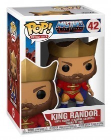 Funko POP Retro Toys - Masters of The Universe - King Randor caixa