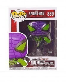 Funko POP Marvel - Spider-Man - Miles Morales (Purple Reign) caixa