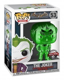 Funko POP DC Heroes - Batman: Arkham Asylum - Joker (Green Chrome) c
