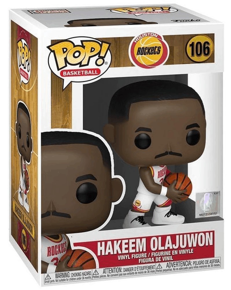 Funko POP NBA Legends - Houston Rockets - Hakeem Olajuwon (Home) c