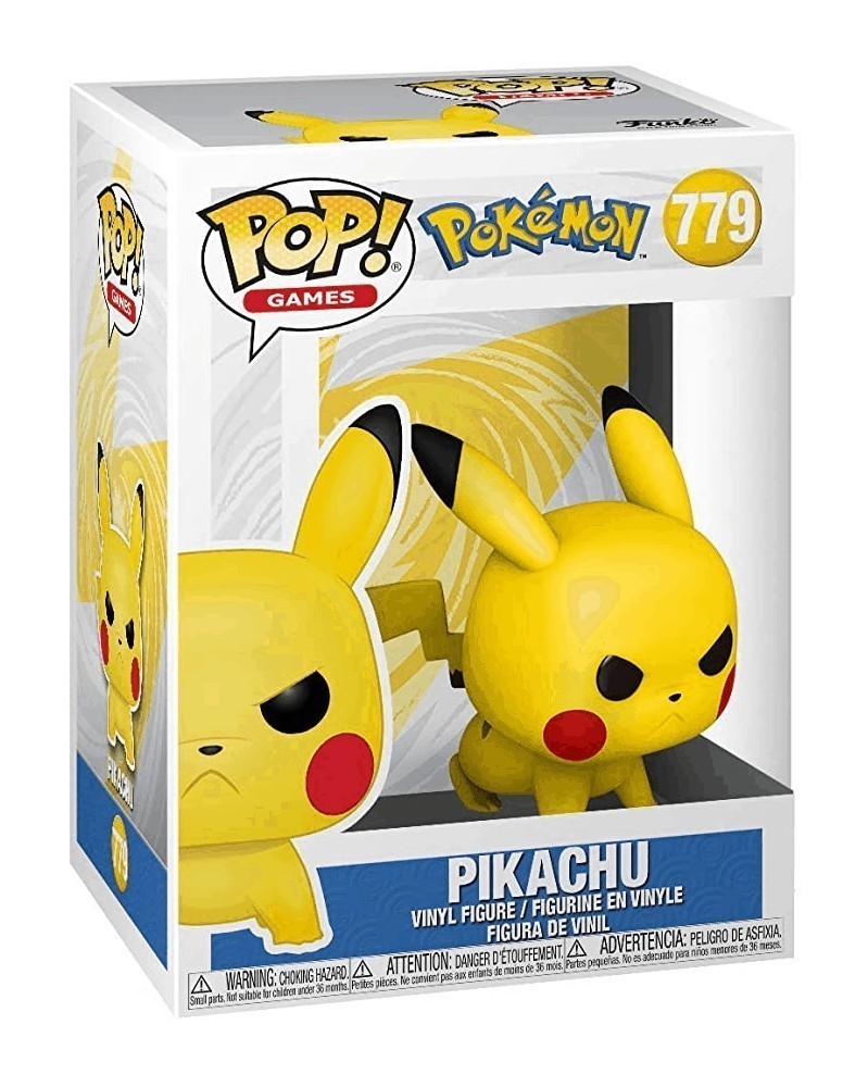 Funko POP Games - Pokémon - Pikachu (Attack Stance) caixa