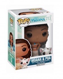 Funko POP Disney - Moana - Moana & Pua caixa